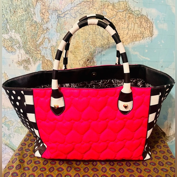 Betsy Johnson Purse and Clutch - Never Used - Picture 4 of 12